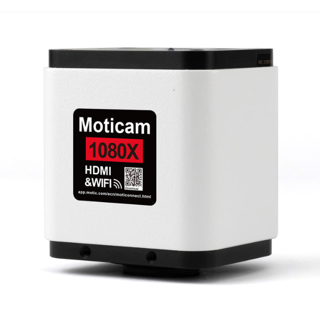 Cámara Motic Modelo Moticam 1080X, WiFi de 8 Megapixeles. Incluye software