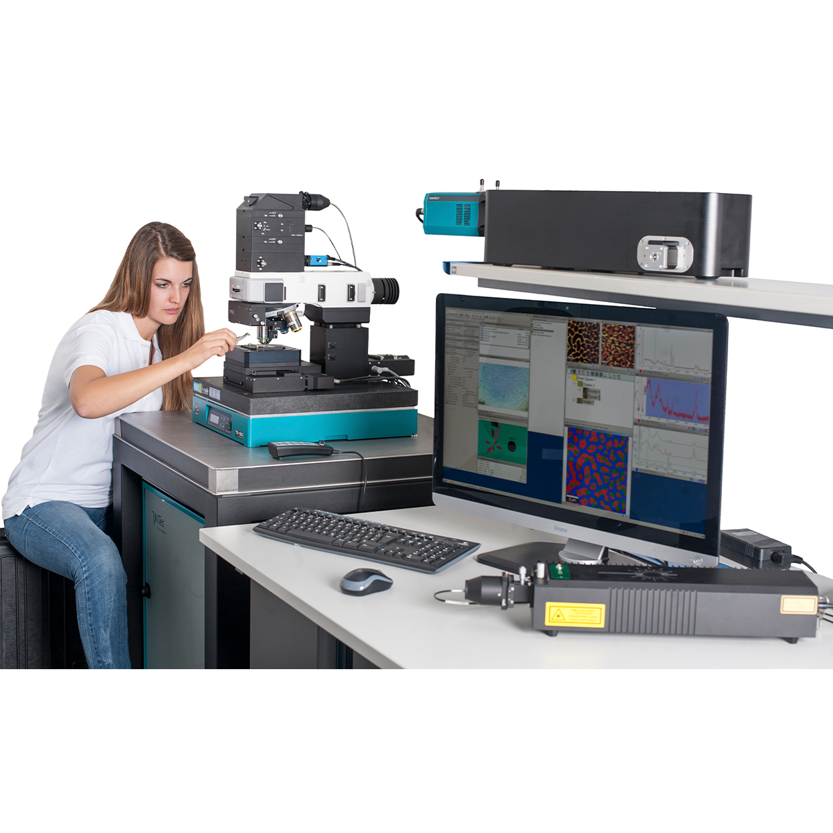 Microscopia Raman - Confocal Alpha300, Oxford Instruments - WiTec - Imagen 2