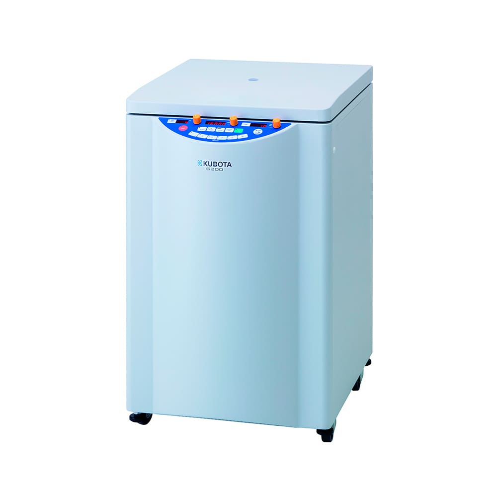 Centrífuga refrigerada híbrida de alta velocidad Kubota Modelo 6200
