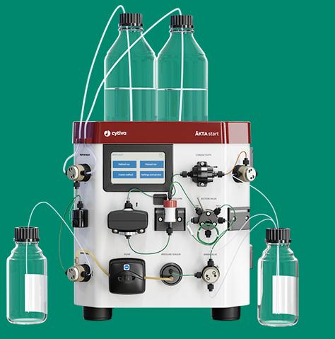 Explora cómo ÄKTA start y Amersham ImageQuant™️ 500 de Cytiva pueden transformar tu trabajo en el laboratorio, ofreciendo soluciones avanzadas para la purificación de proteínas y captura de imágenes.